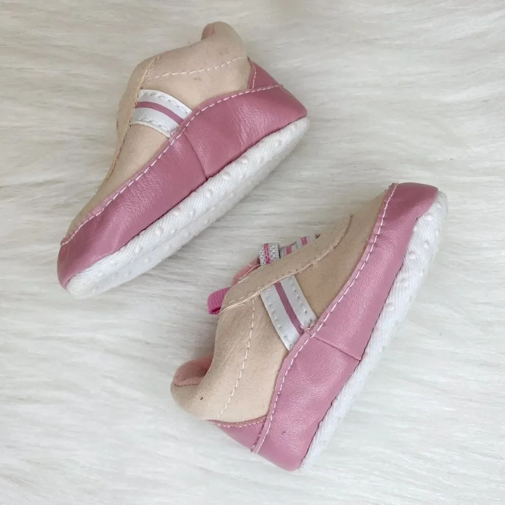 Trimfoot and Bon Bebe Size 2 Baby Girl Shoes BUNDLE